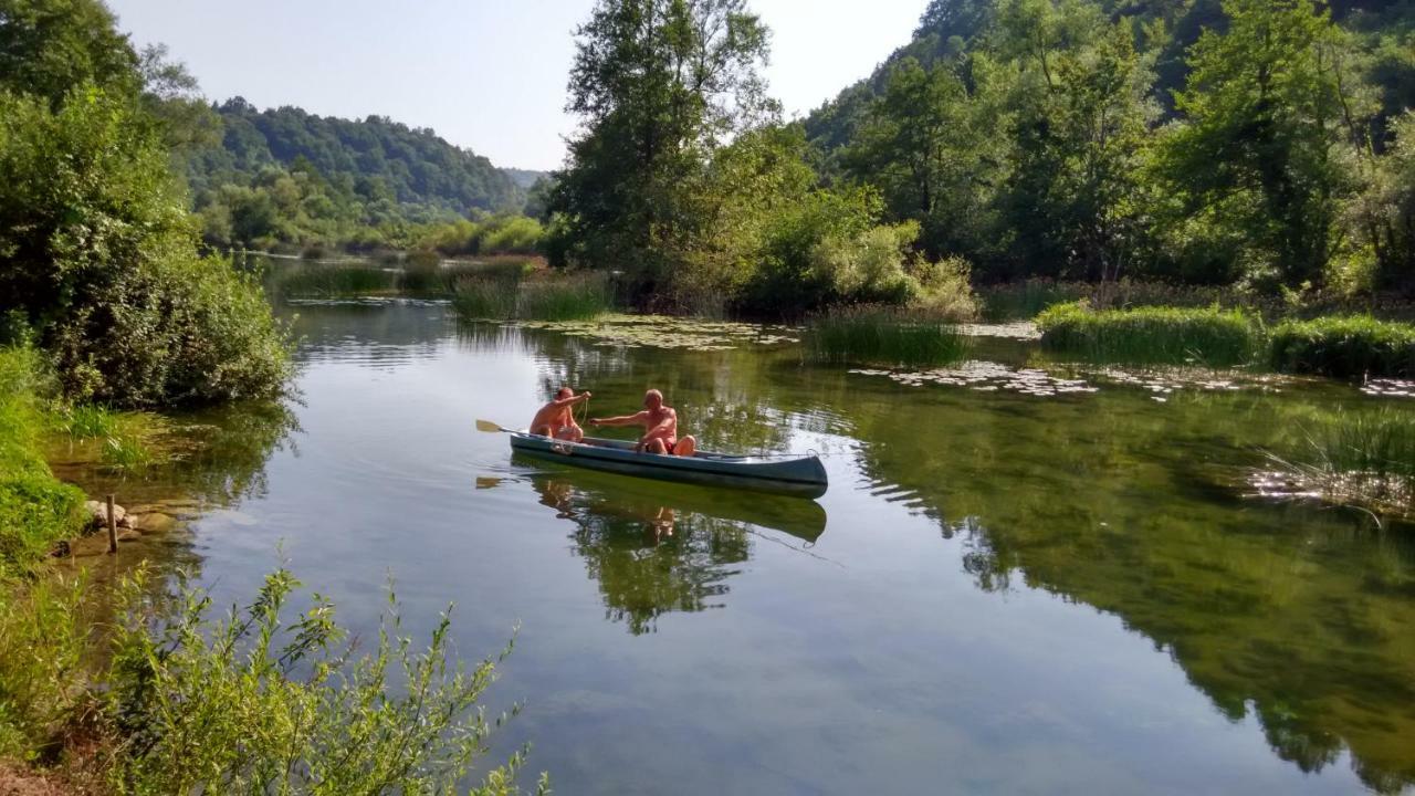 Smaragd River Near Rastoke & Plitvice Lakes Slunj Ngoại thất bức ảnh