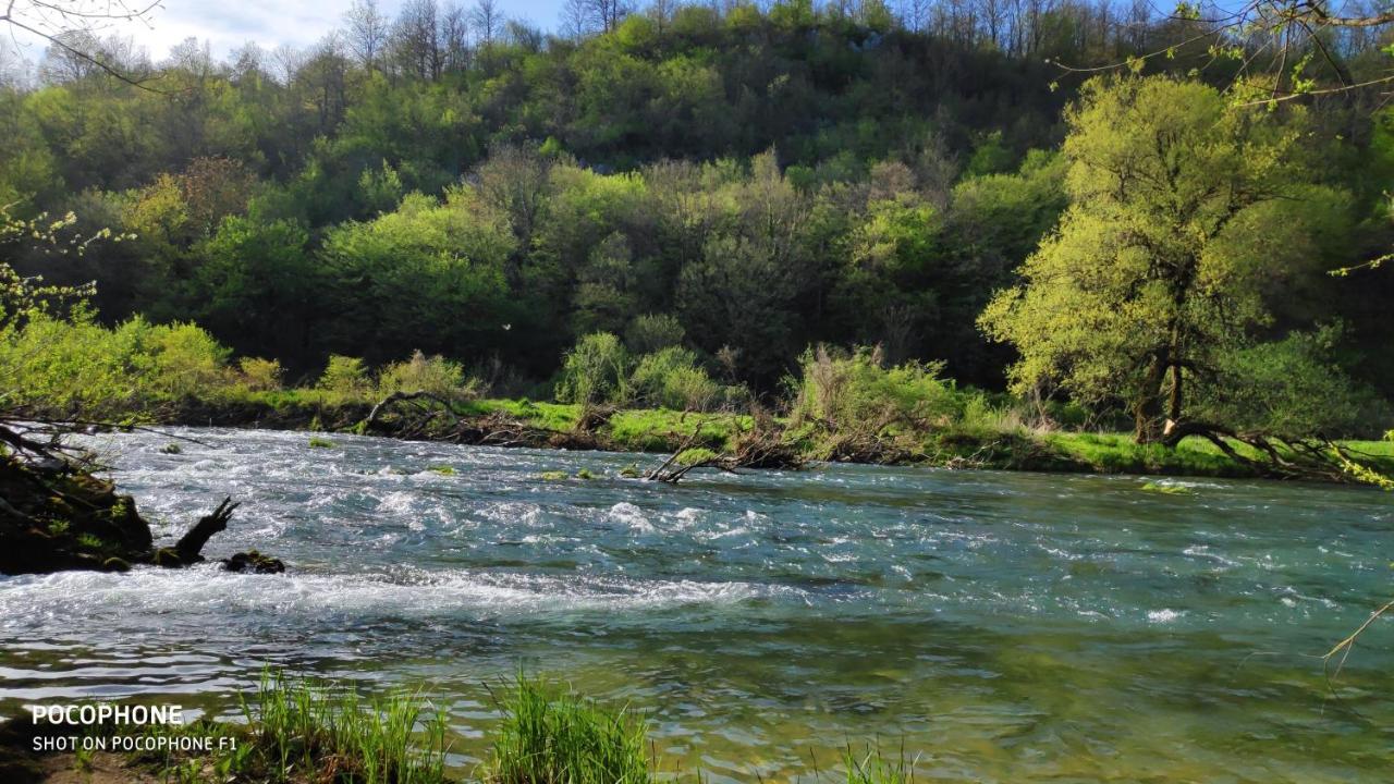 Smaragd River Near Rastoke & Plitvice Lakes Slunj Ngoại thất bức ảnh